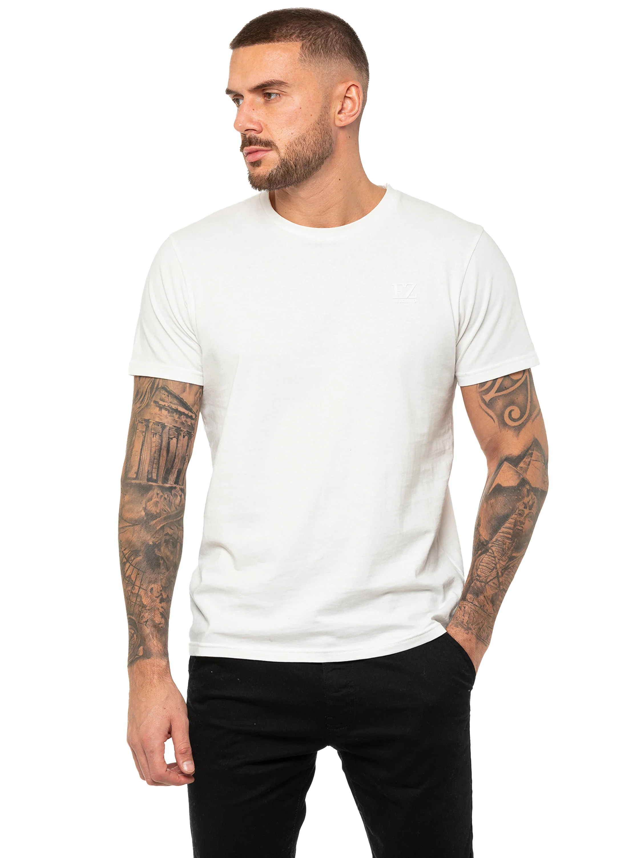 Enzo | Mens Crew Neck T-Shirt - Image 12