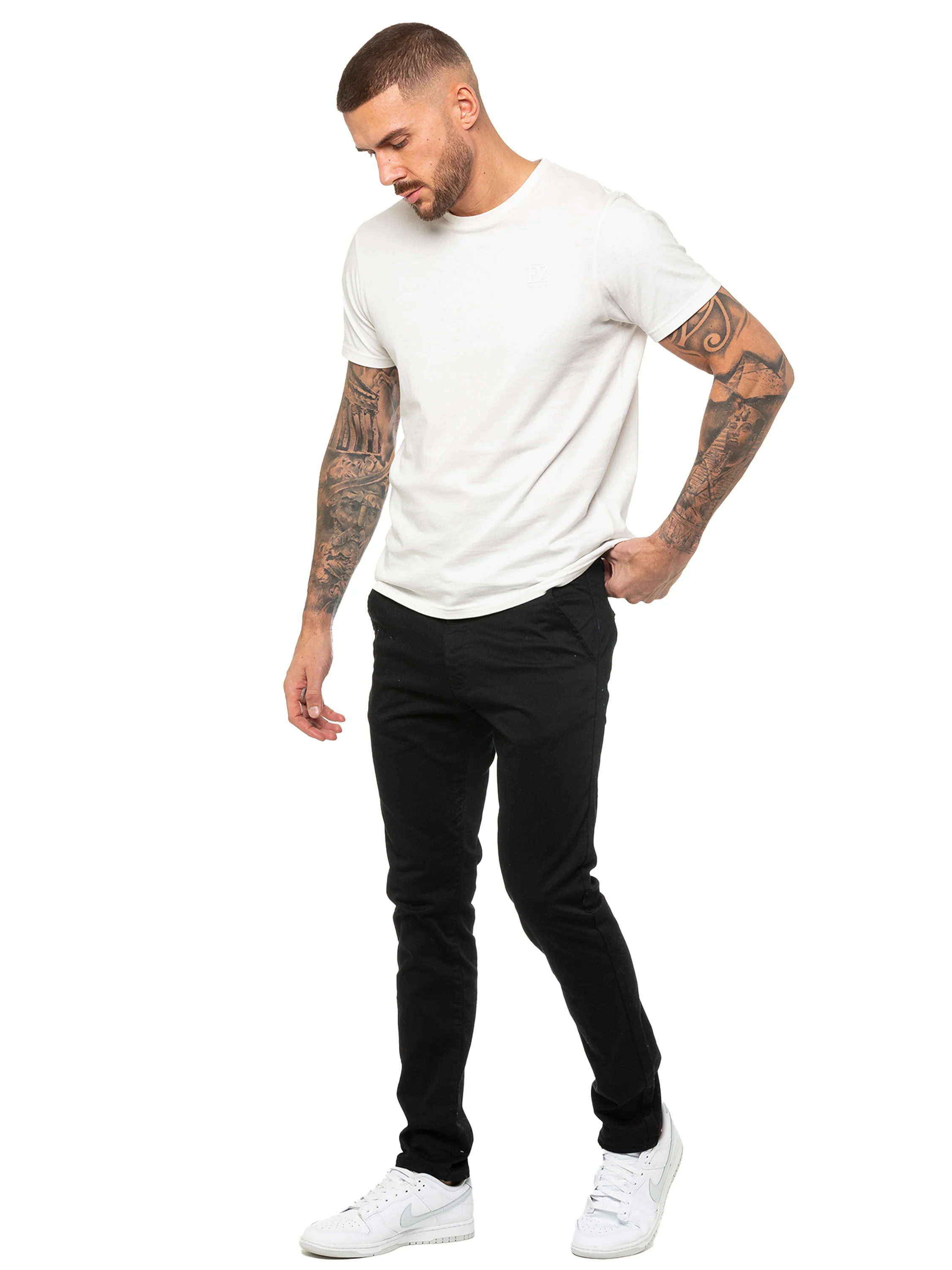 Enzo | Mens Crew Neck T-Shirt - Image 14