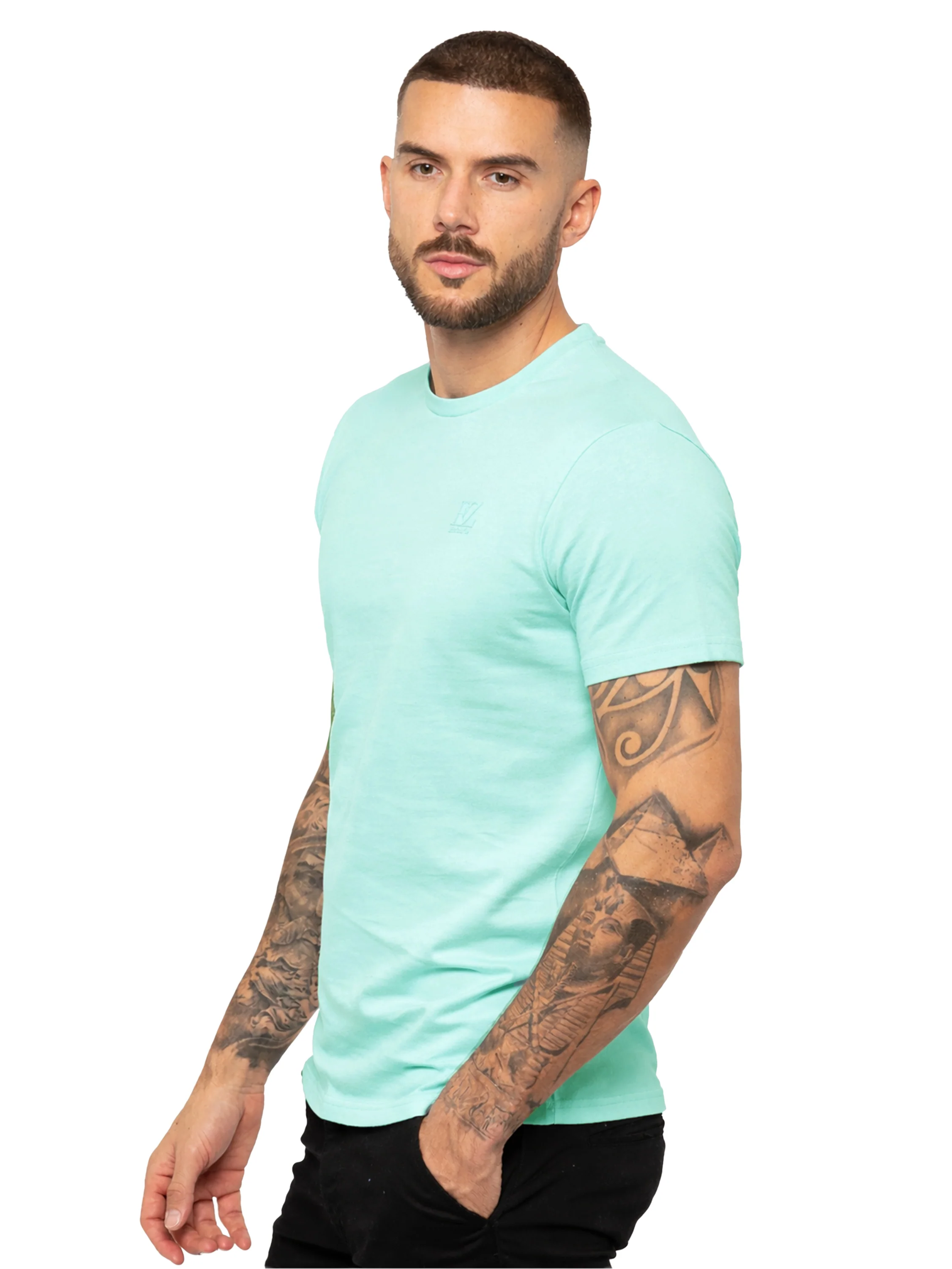 Enzo | Mens Crew Neck T-Shirt - Image 13