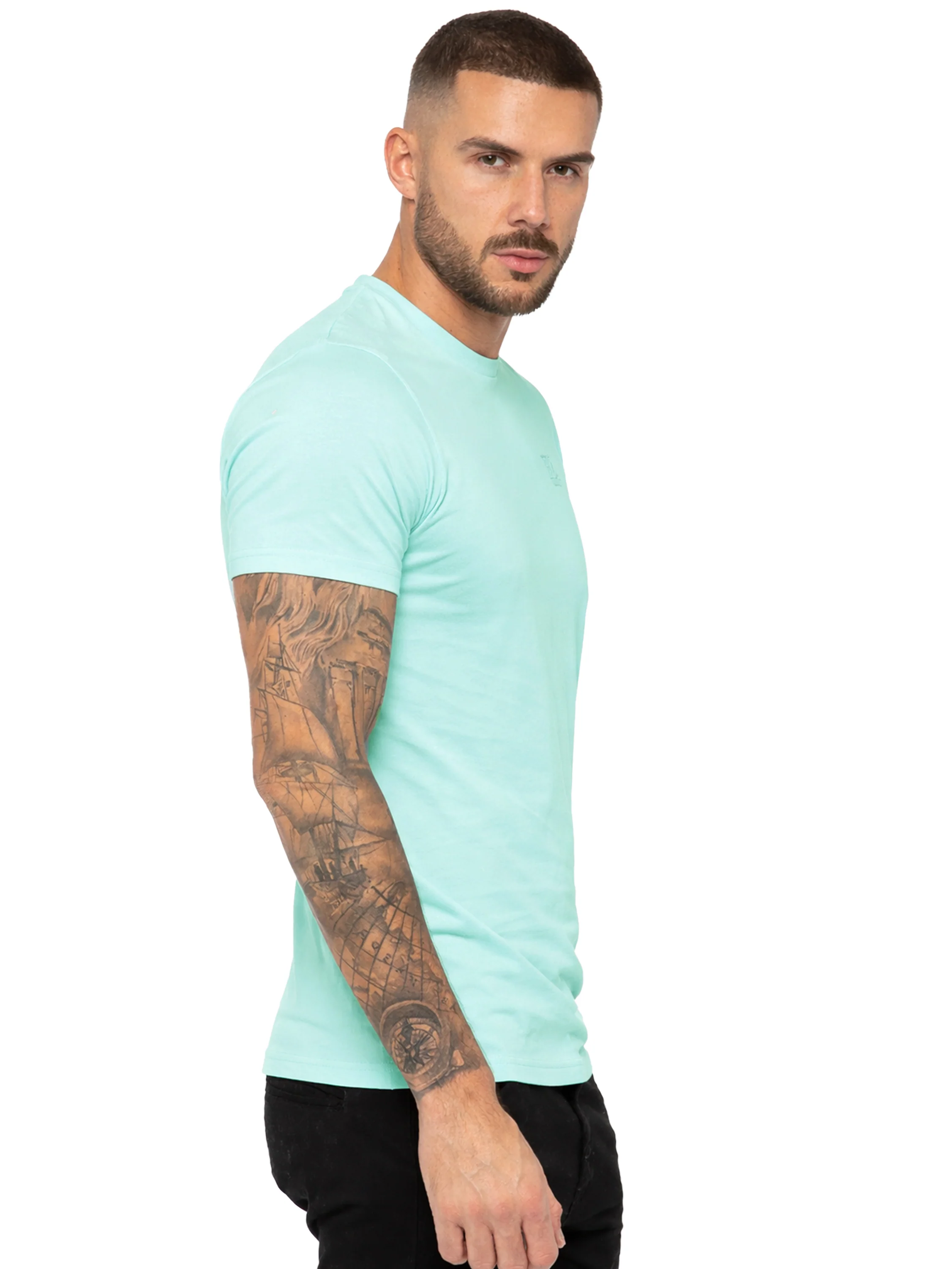Enzo | Mens Crew Neck T-Shirt - Image 14