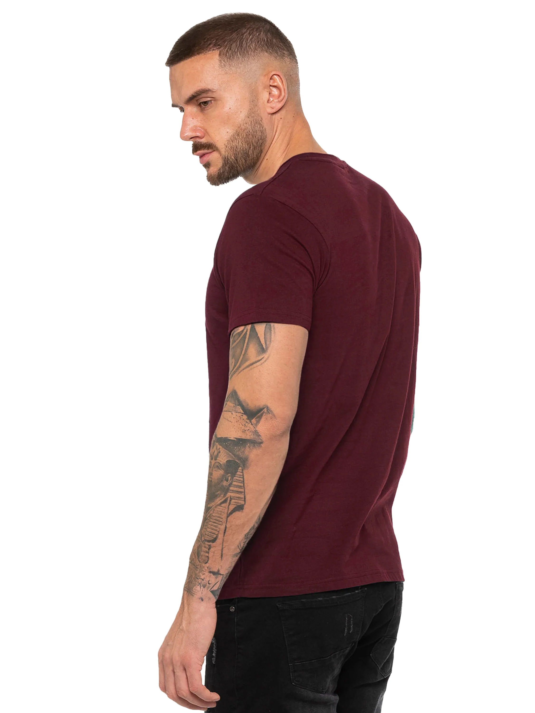 Enzo | Mens Crew Neck T-Shirt - Image 5