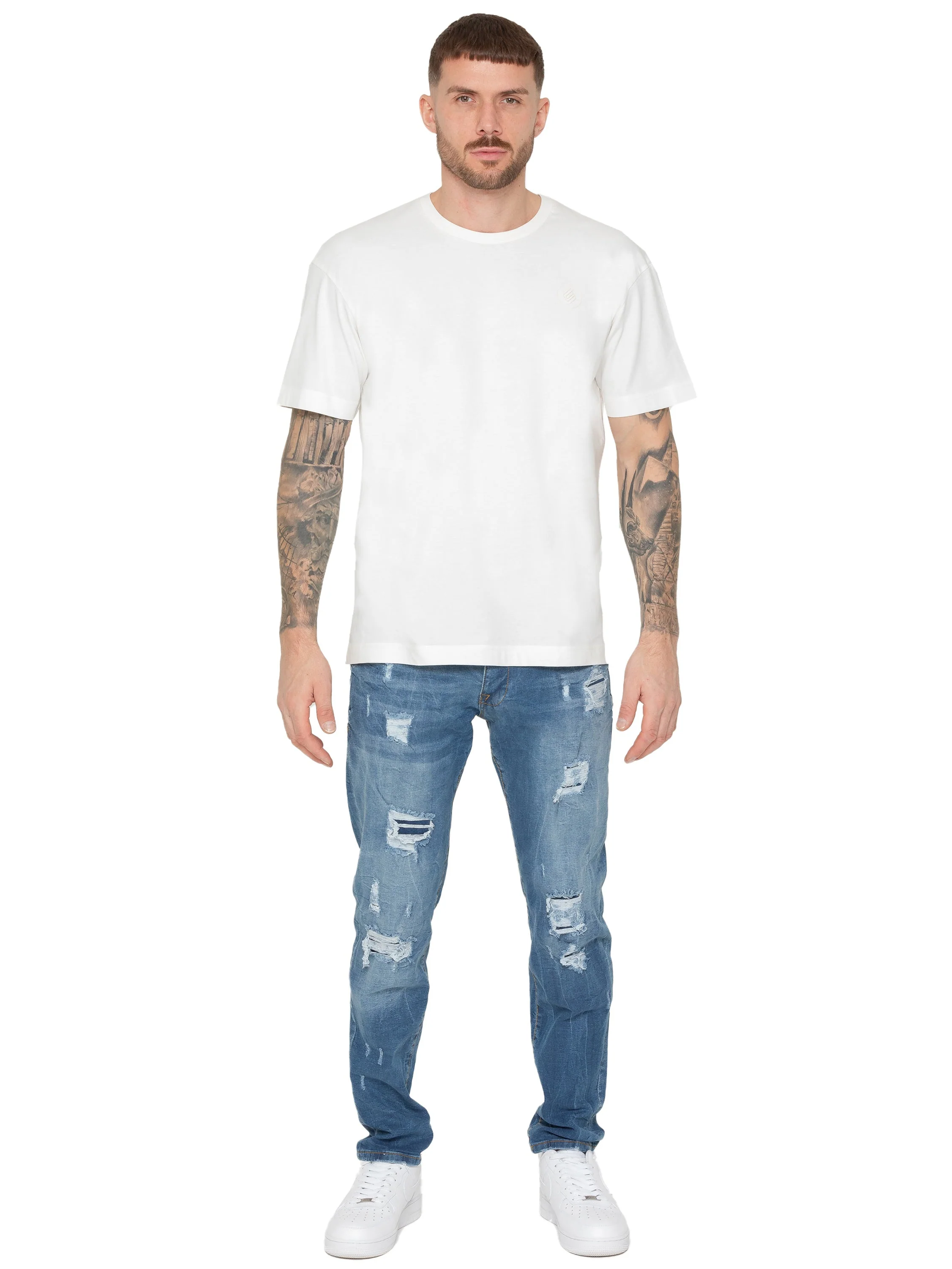 Enzo | Oversized Crew Neck T-Shirt - Image 19
