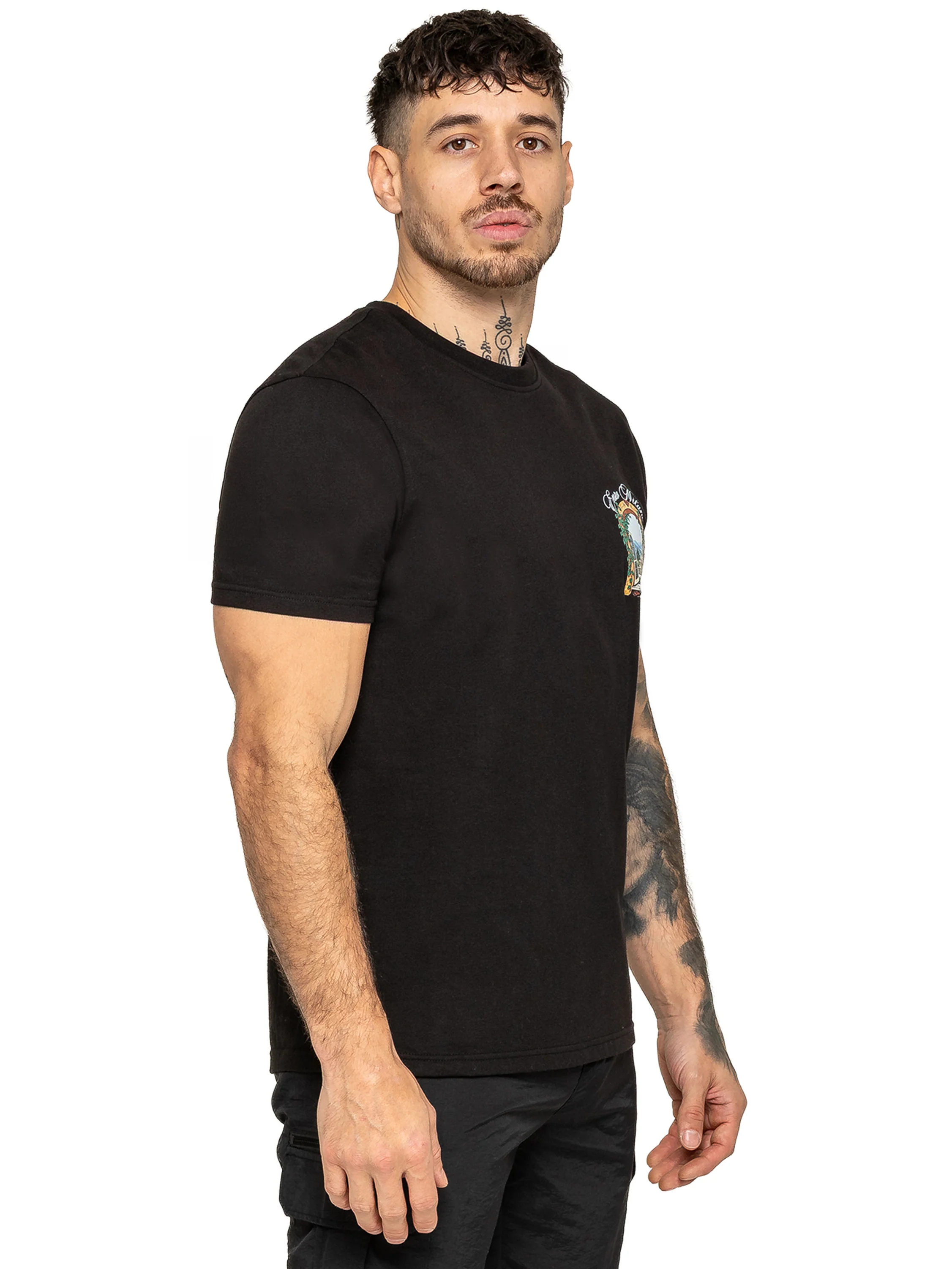 Enzo Milano | Mens Casa Graphic Print T-Shirt - Image 7