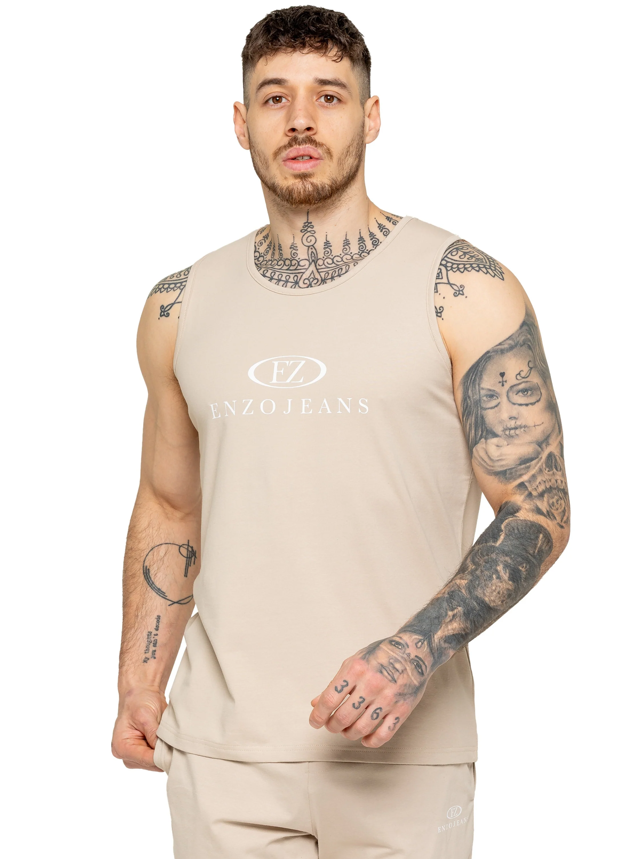 Enzo | Mens Gym Vest - Image 11