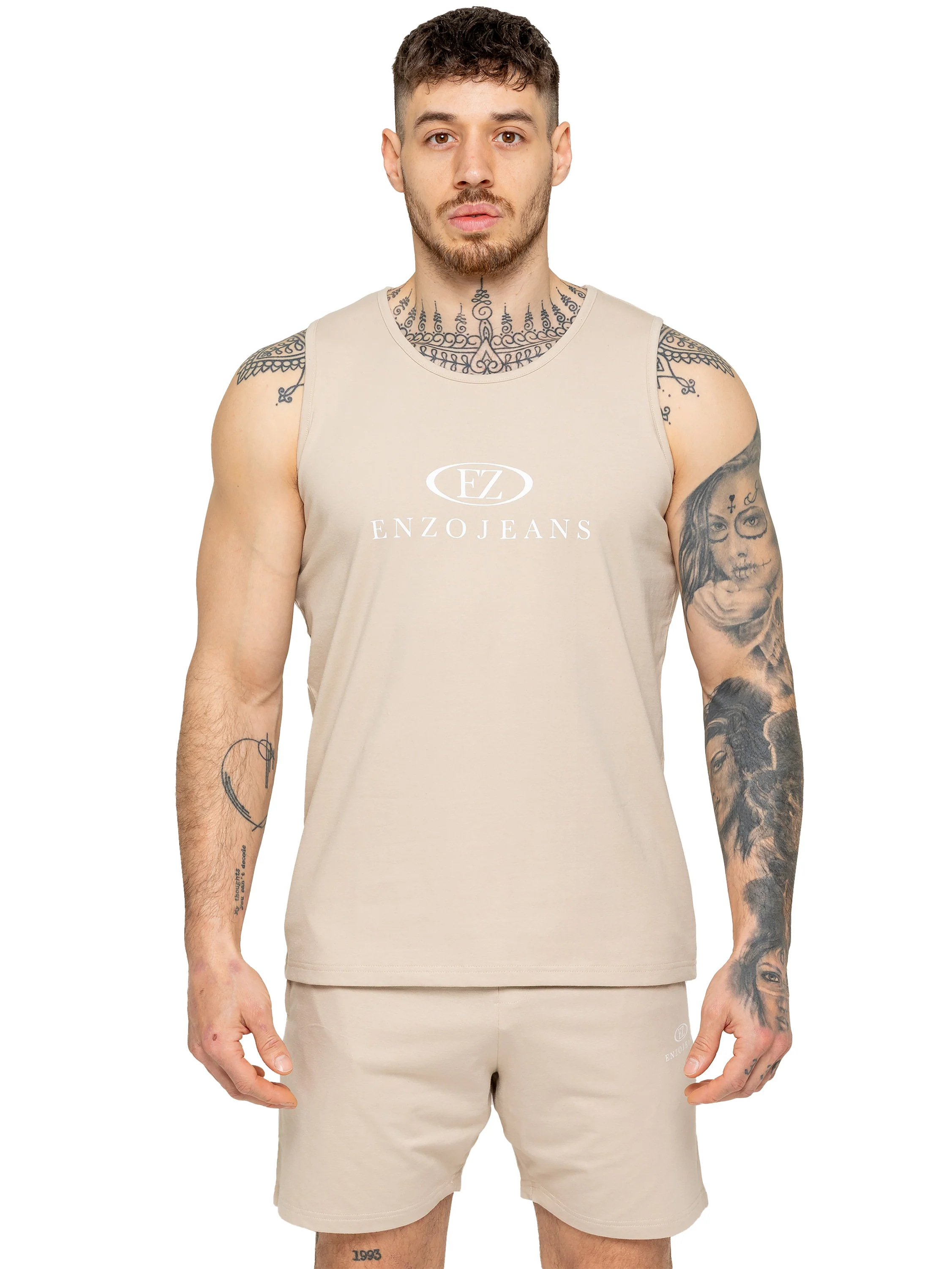 Enzo | Mens Gym Vest - Image 14