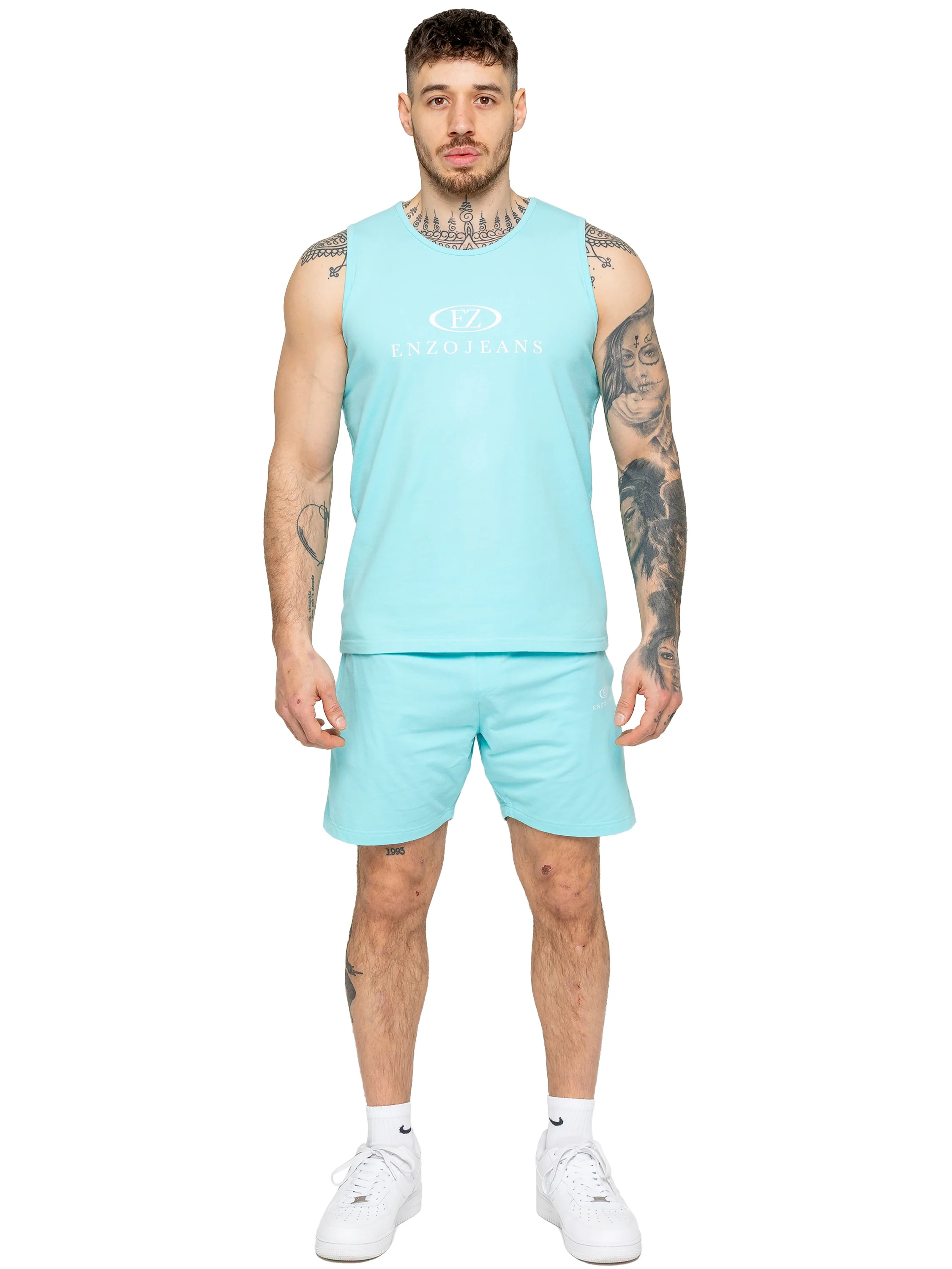 Enzo | Mens Gym Vest - Image 4