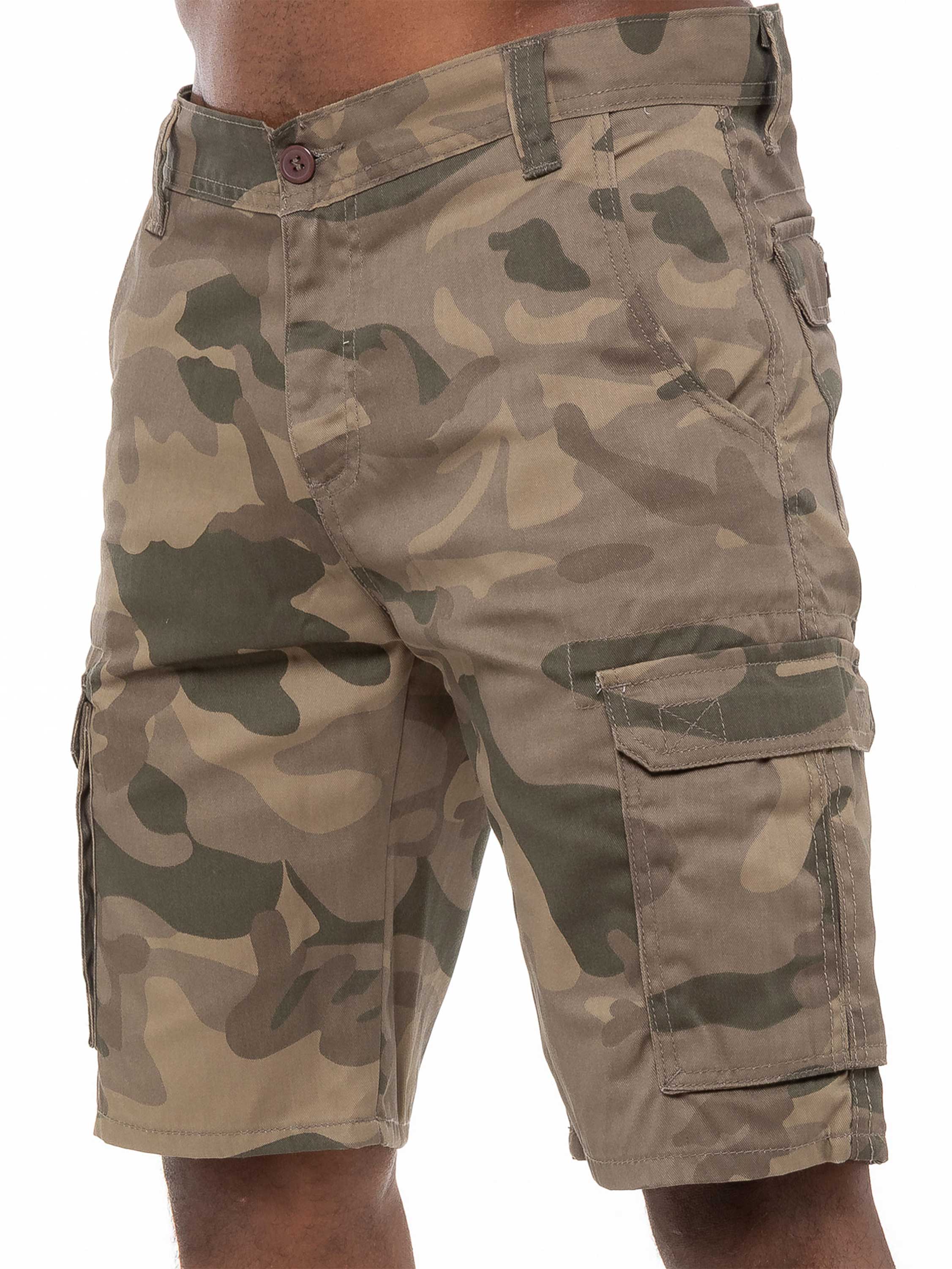 Kruze | Mens Cargo Camo Shorts - Image 11