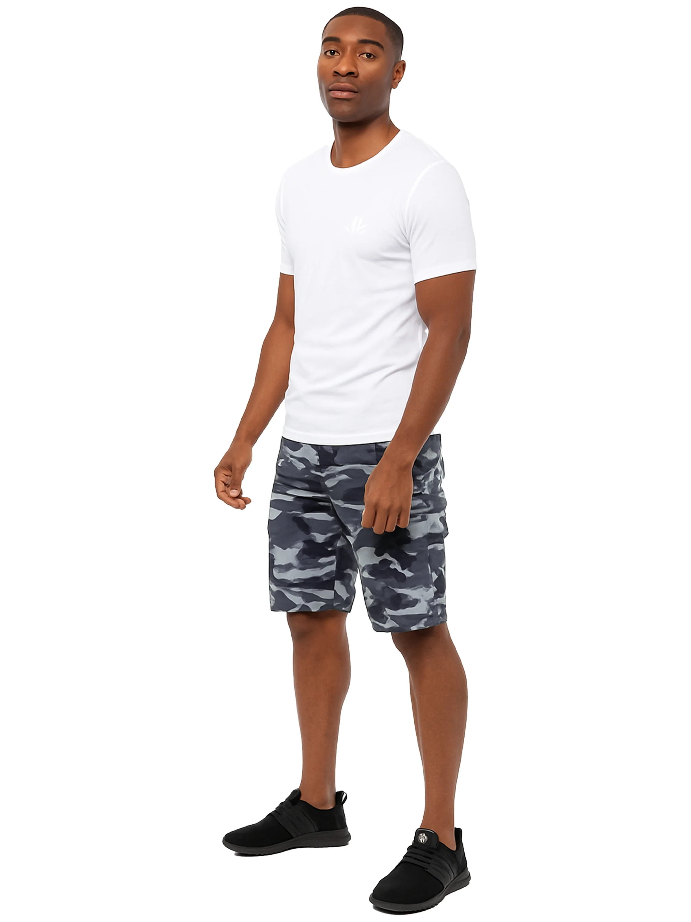 Kruze | Mens Cargo Camo Shorts - Image 35