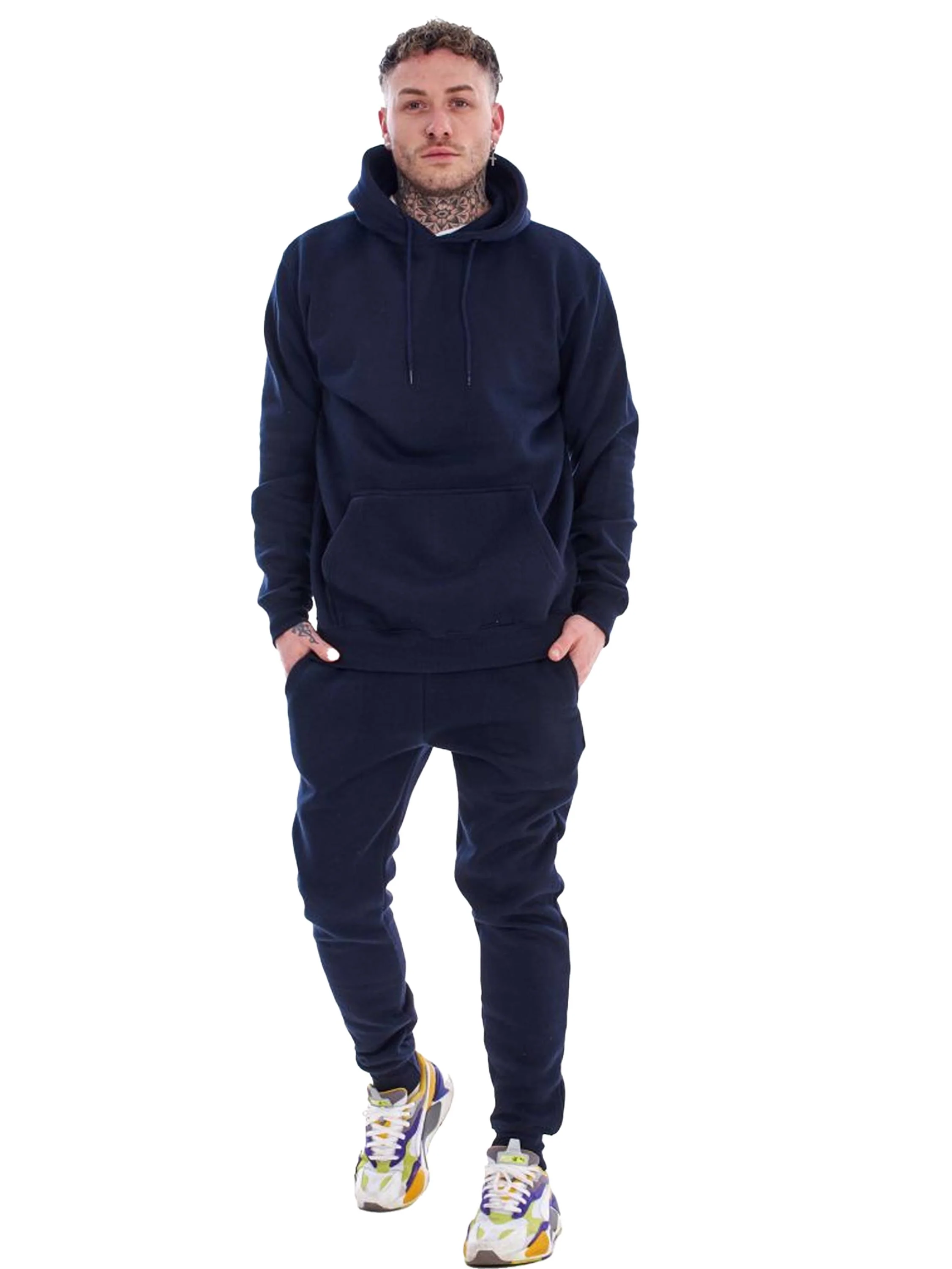 Kruze | Mens Pullover Hoodie Tracksuit Set - Image 14