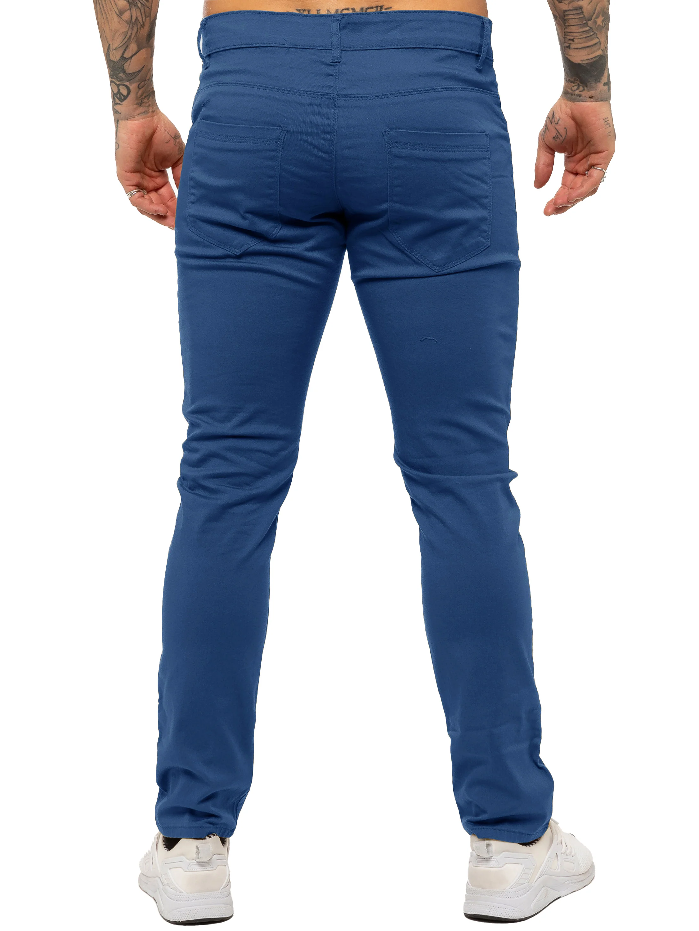 Kruze | Mens Slim Fit Stretch Chinos - Image 16