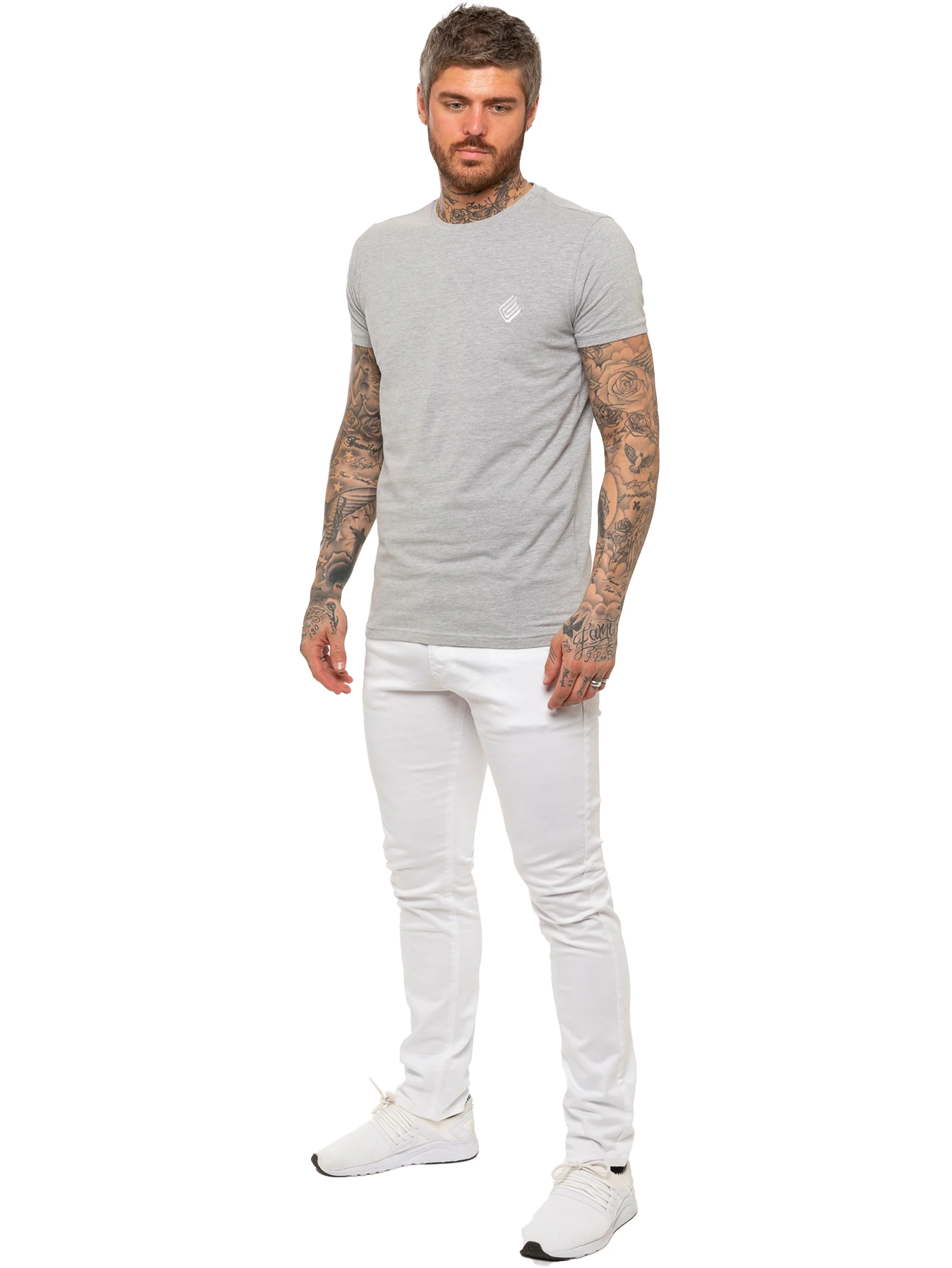 Kruze | Mens Slim Fit Stretch Chinos - Image 6