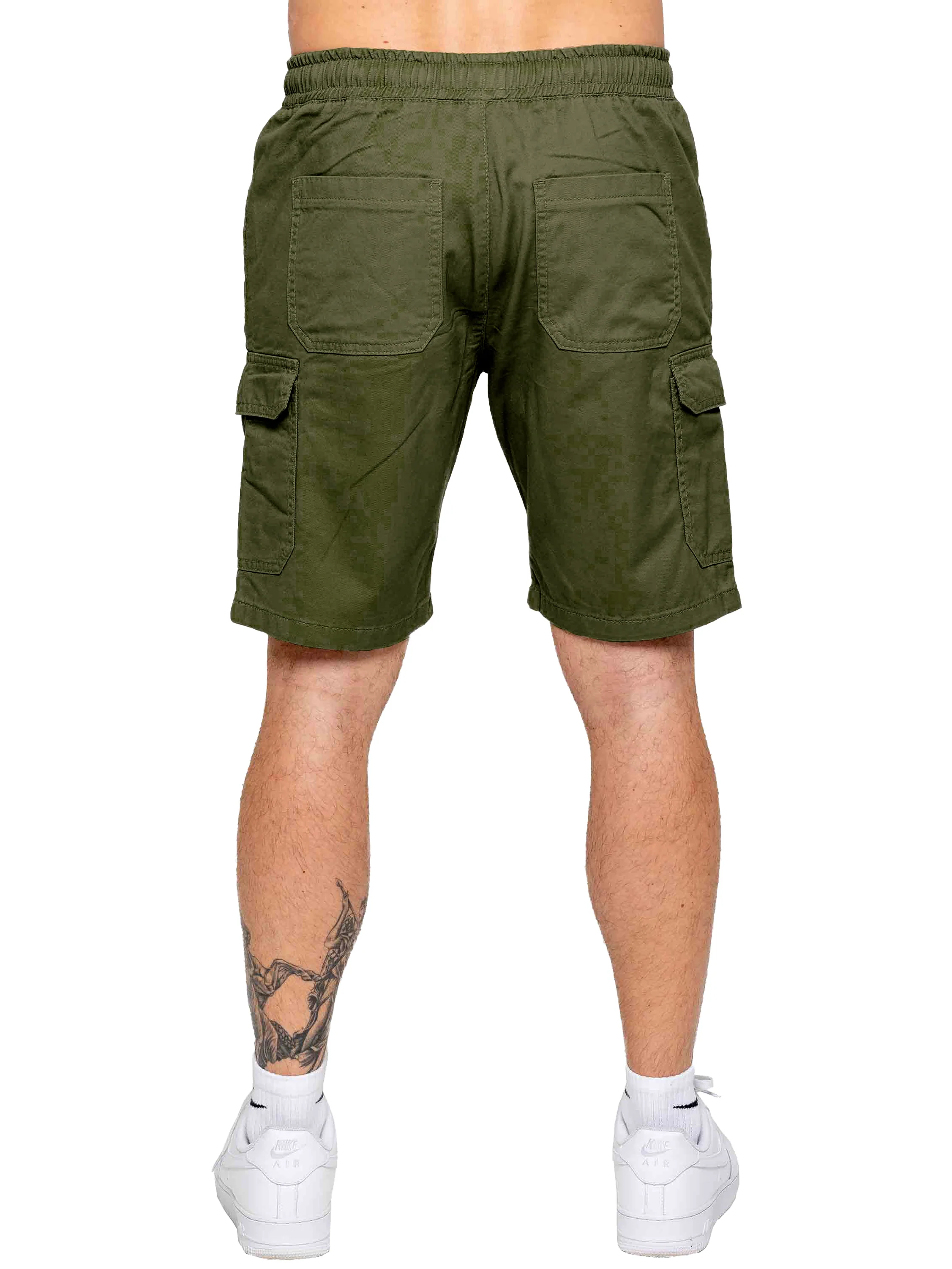 Kruze | Mens Cargo Chino Shorts - Image 25