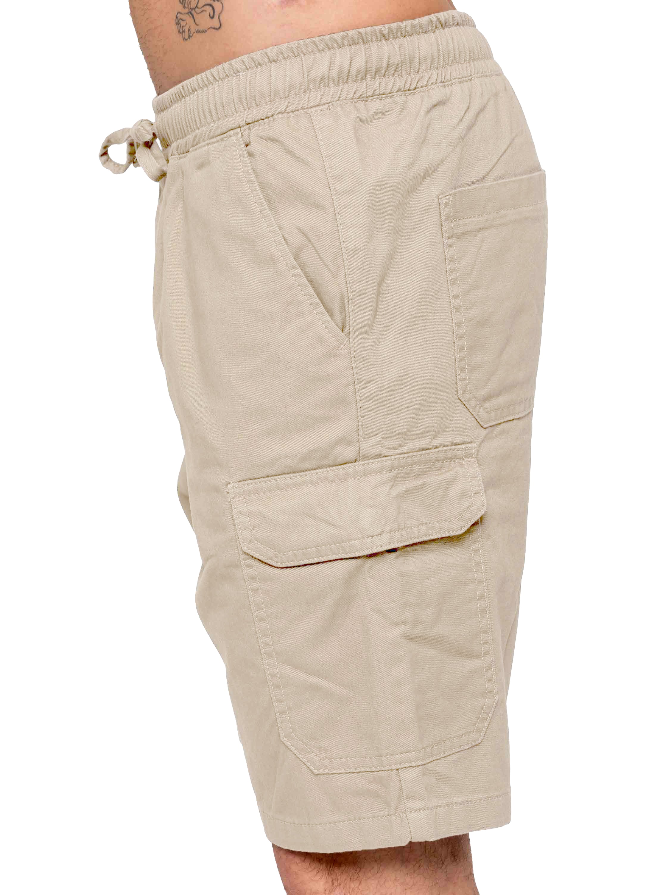 Kruze | Mens Cargo Chino Shorts - Image 32