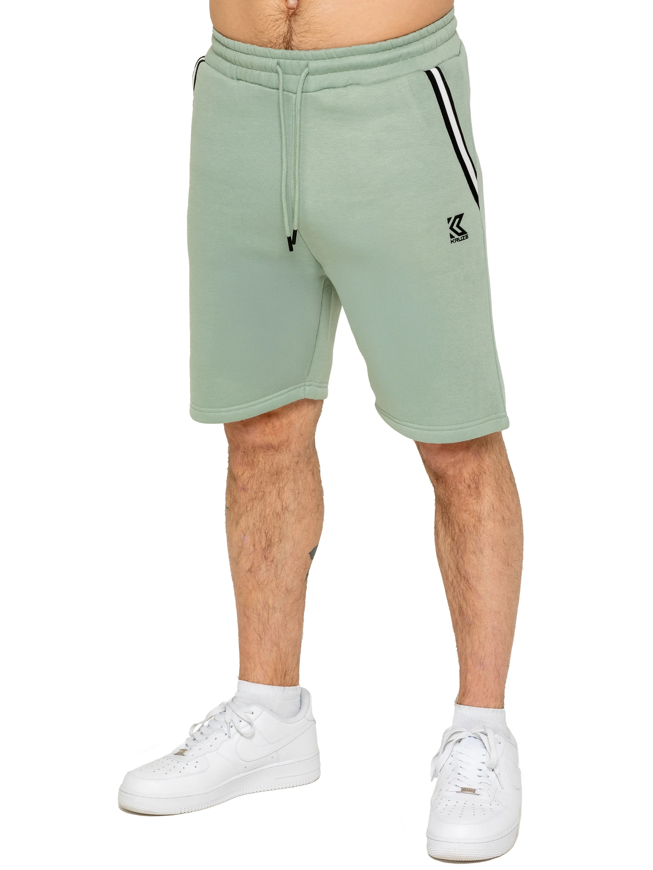 Kruze | Men's Fleece Tape Shorts - Image 10