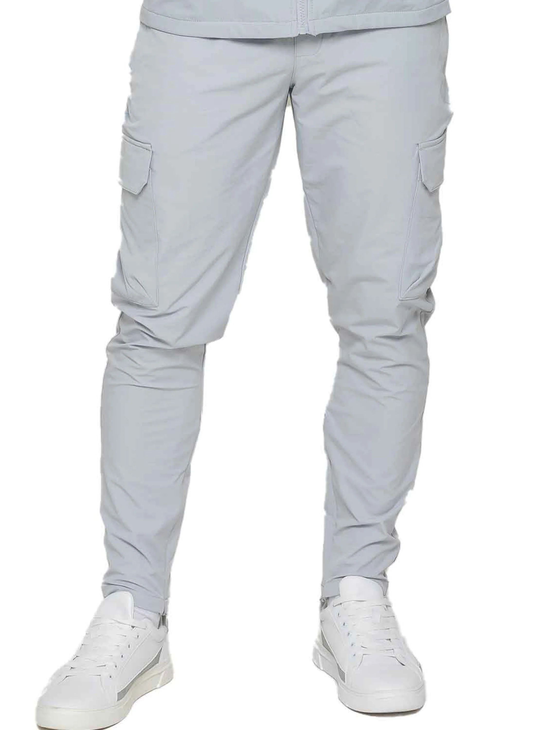 Enzo Milano | Mens Cargo Pocket Trousers - Image 16