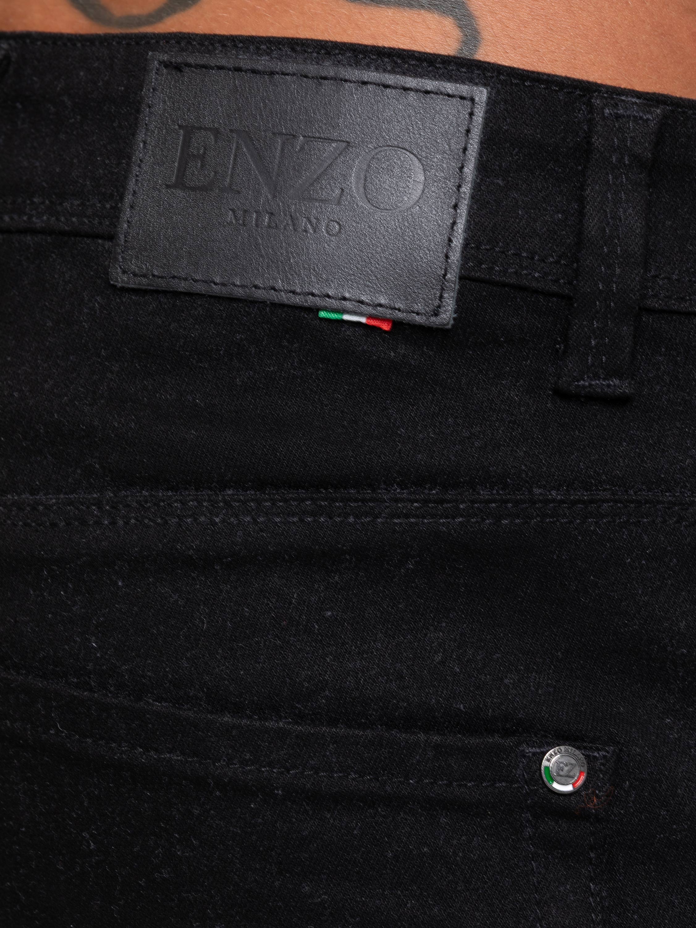 Enzo Milano | Mens Active Flex Tapered Jeans - Image 13