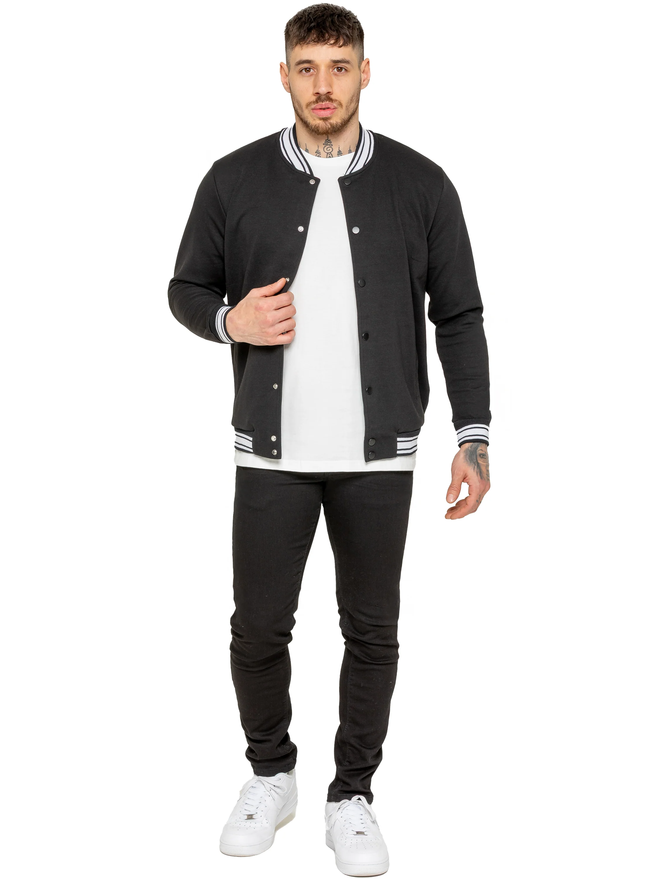 Enzo Milano | Mens Bomber Jacket - Image 3