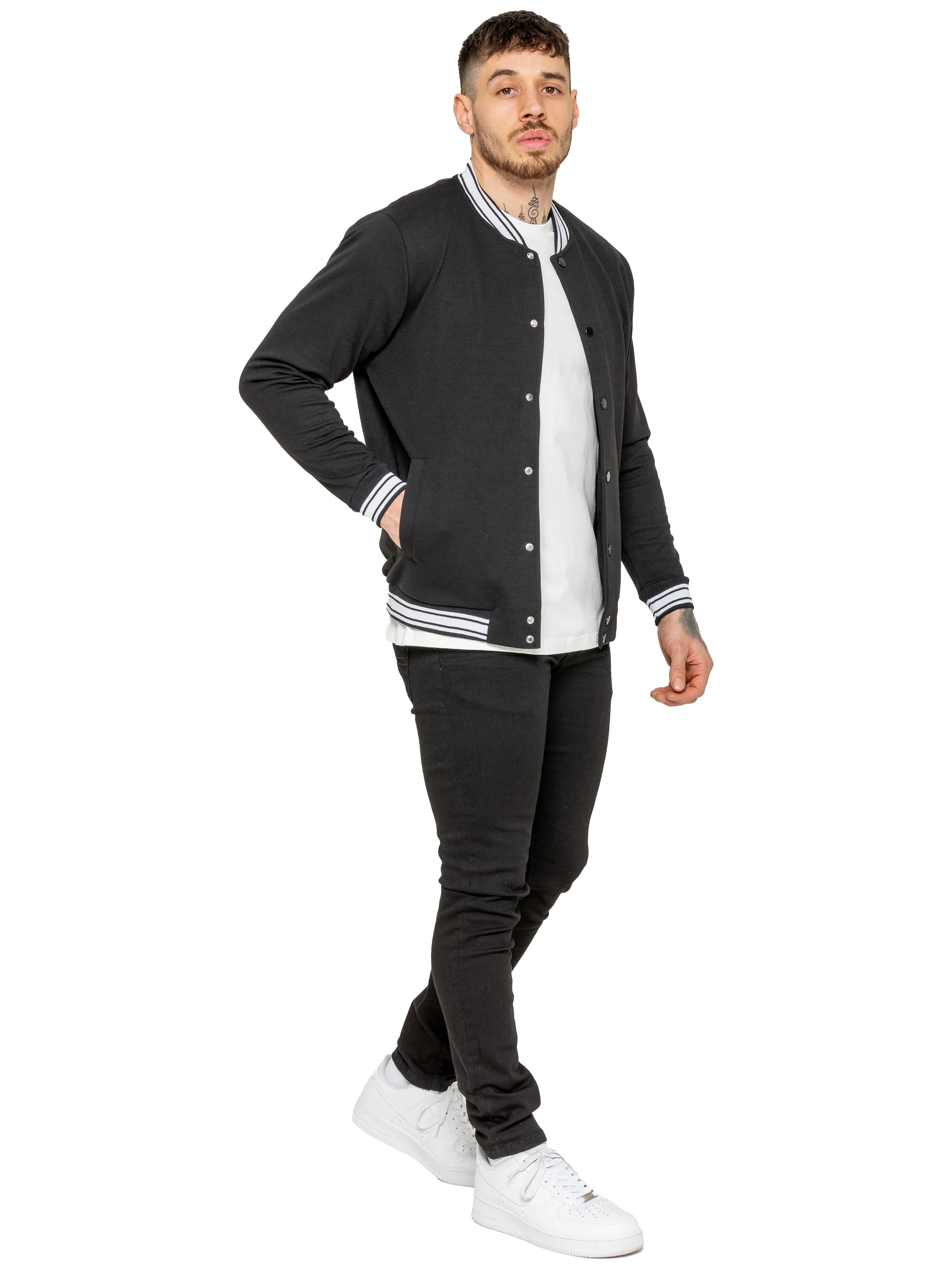 Enzo Milano | Mens Bomber Jacket - Image 4