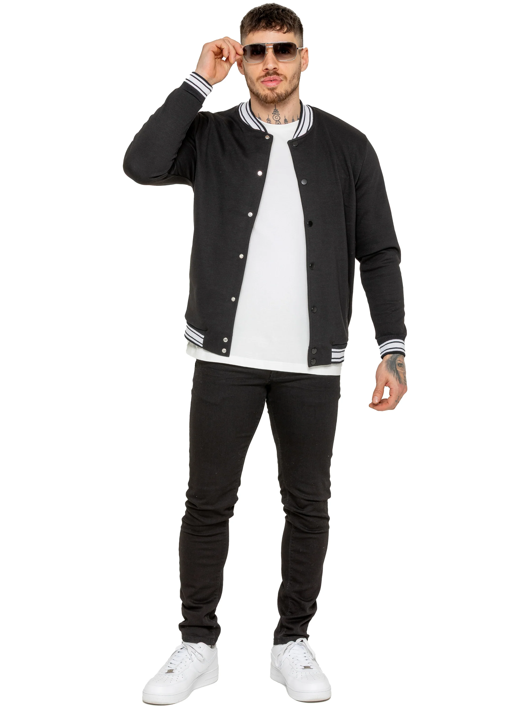 Enzo Milano | Mens Bomber Jacket - Image 5