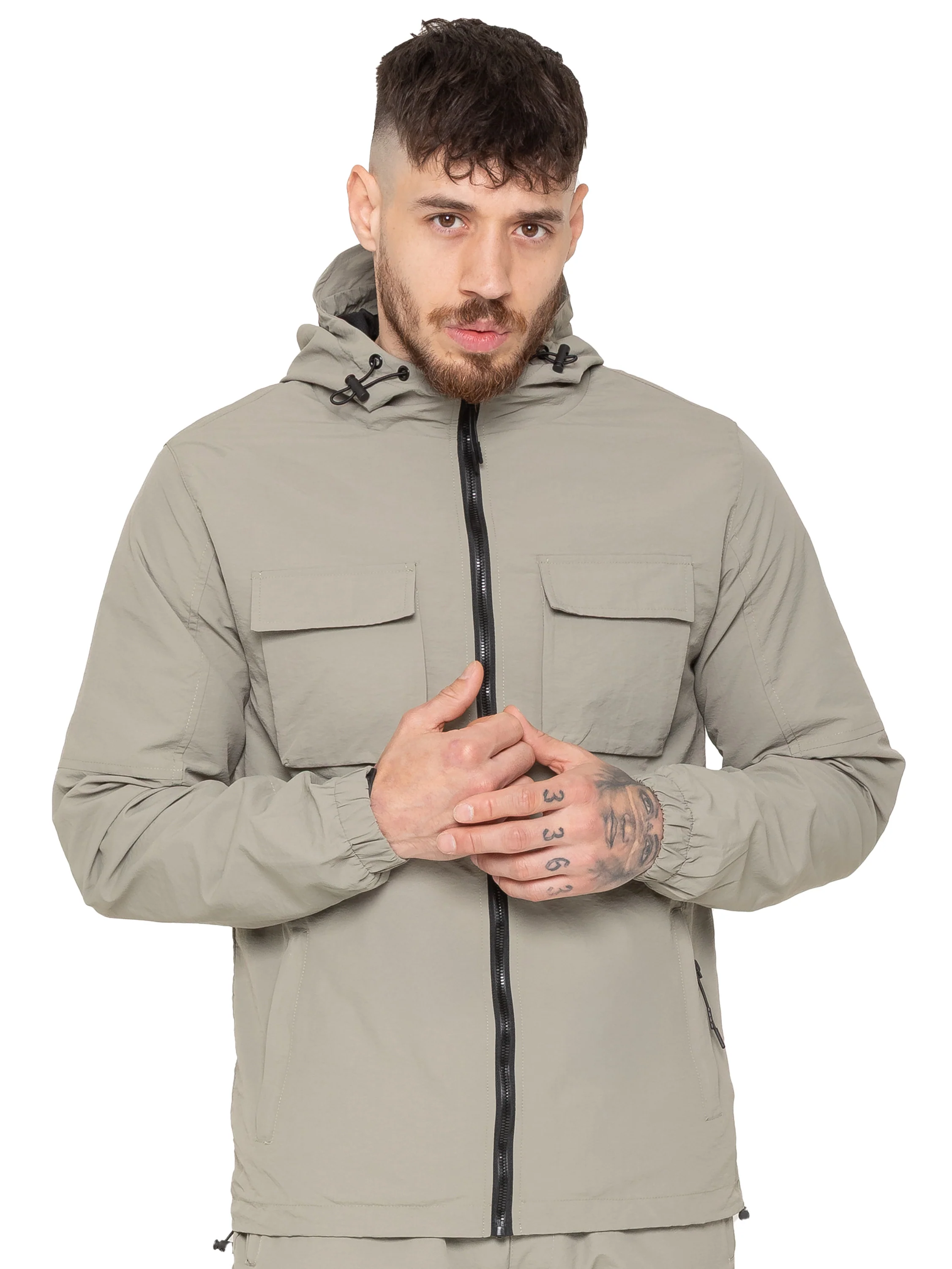 Enzo Milano | Mens Lightweight Cargo Jacket - Image 21
