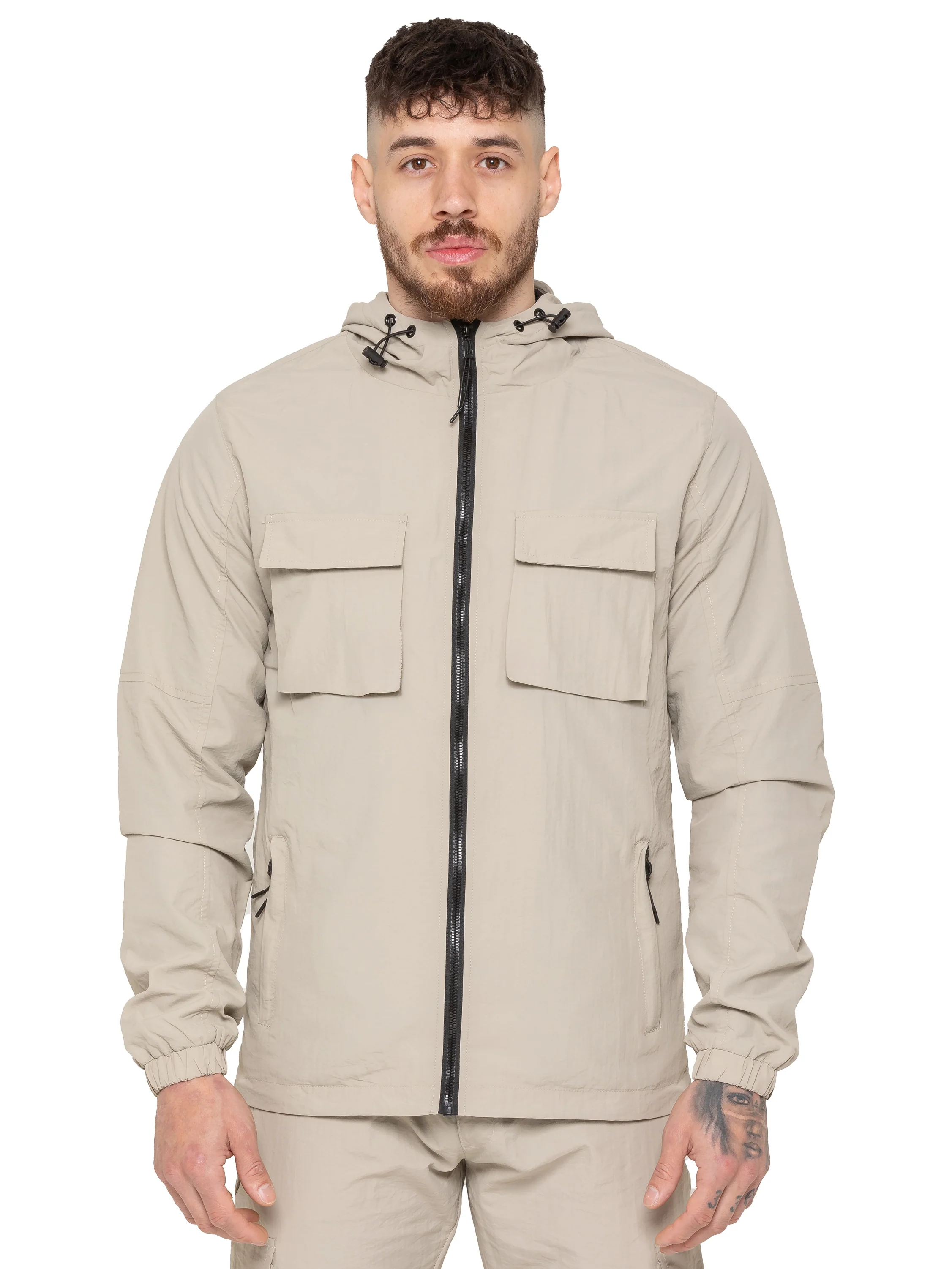 Enzo Milano | Mens Poly Cargo Tracksuit Set - Image 24