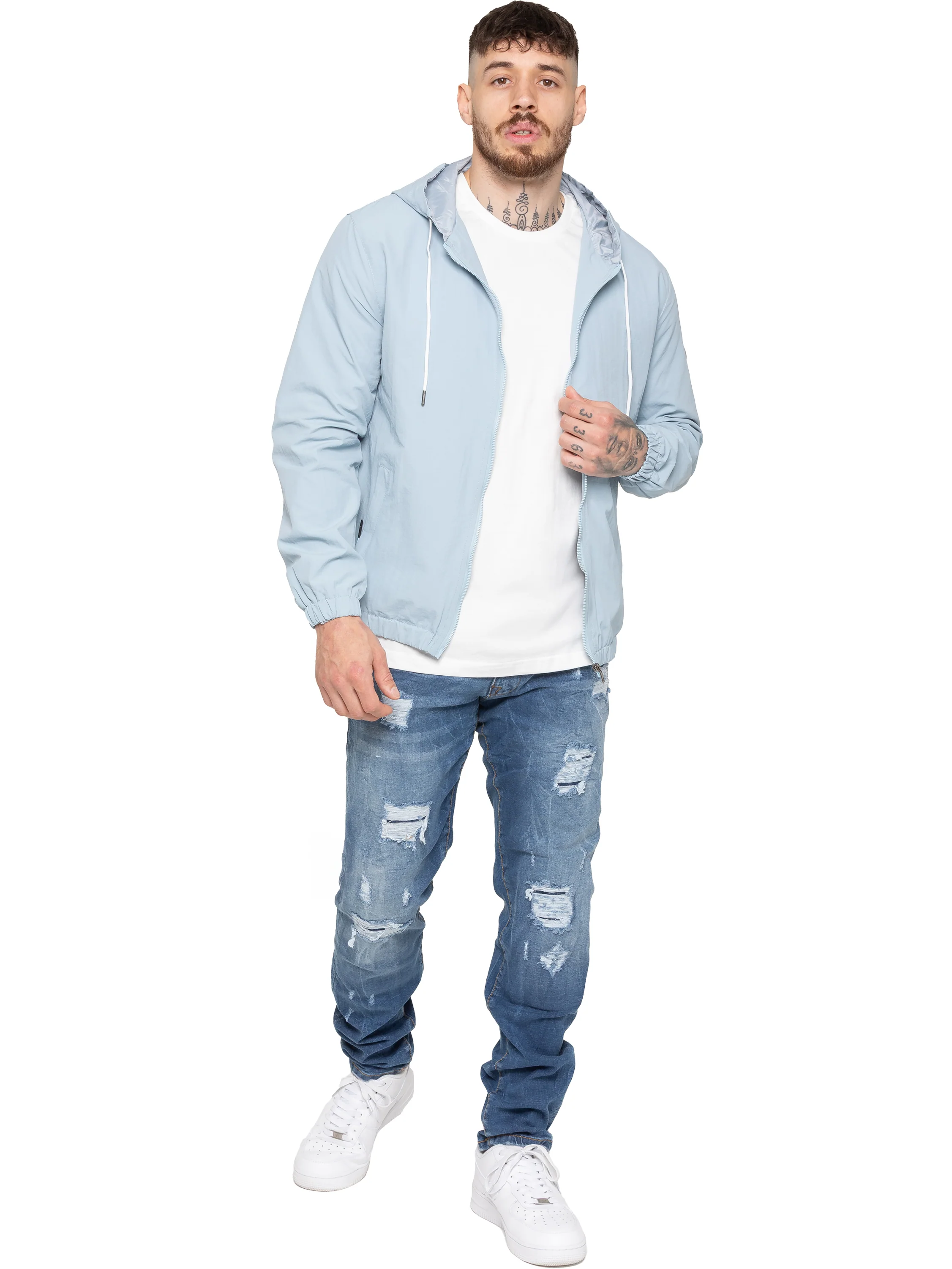 Enzo Milano | Mens Windbreaker Jacket - Image 2