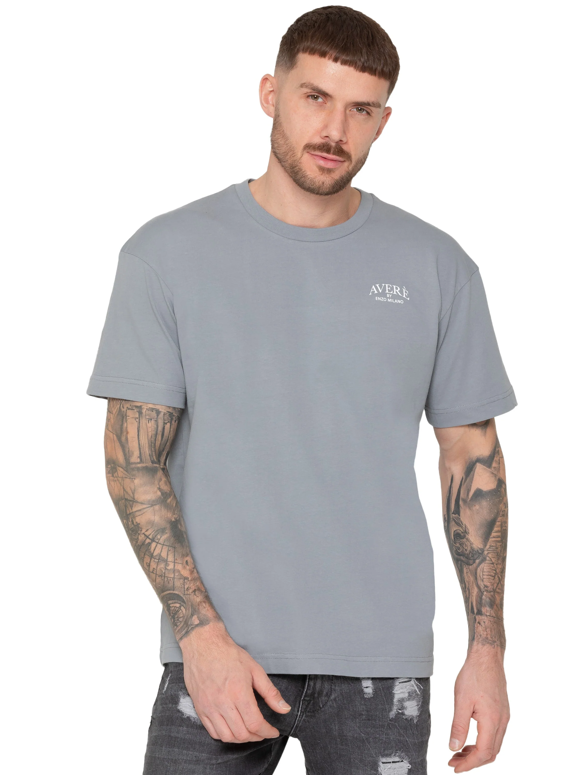 Enzo Milano | Mens Oversized T-Shirt - Image 14