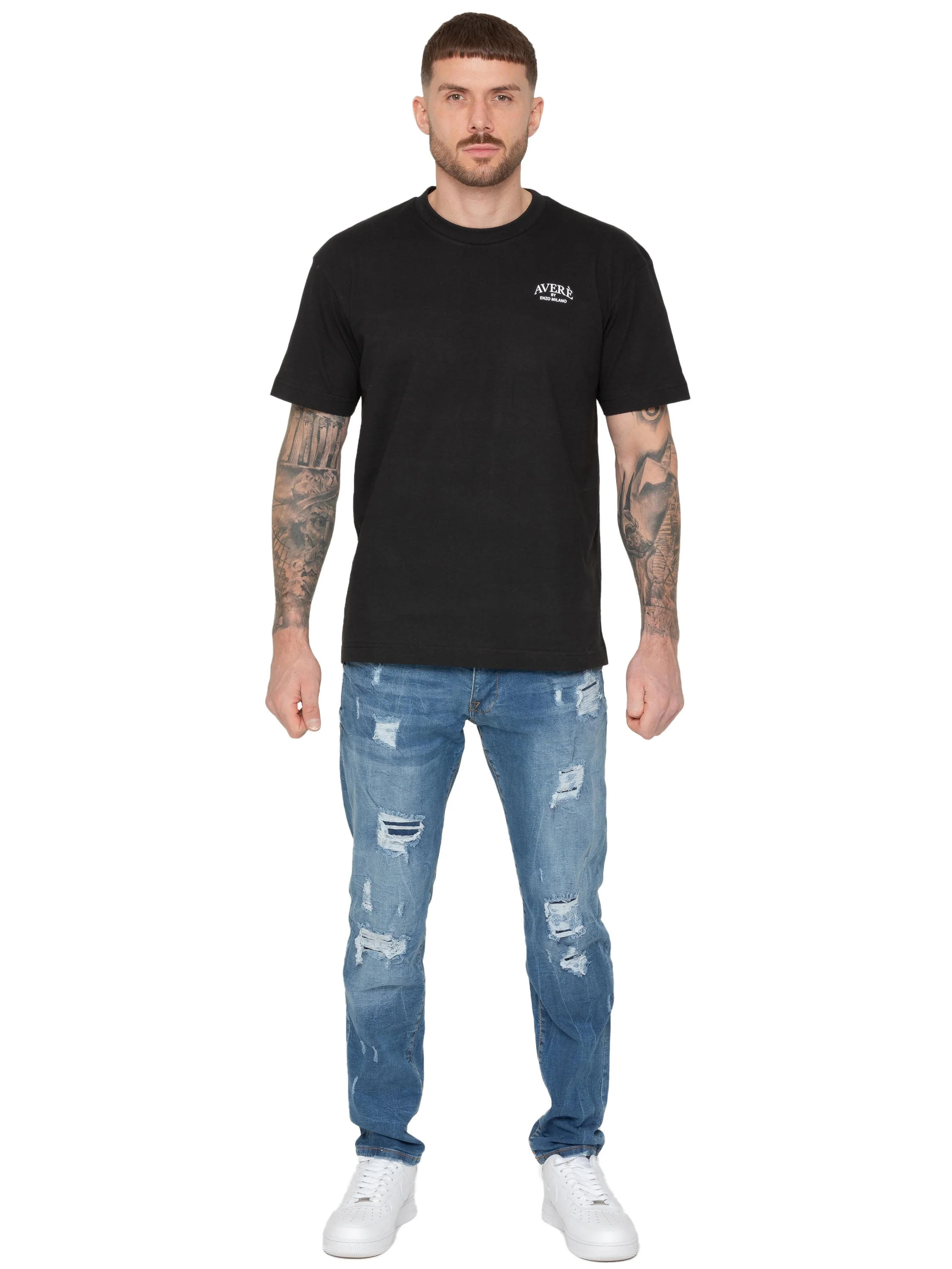 Enzo Milano | Mens Oversized T-Shirt - Image 5