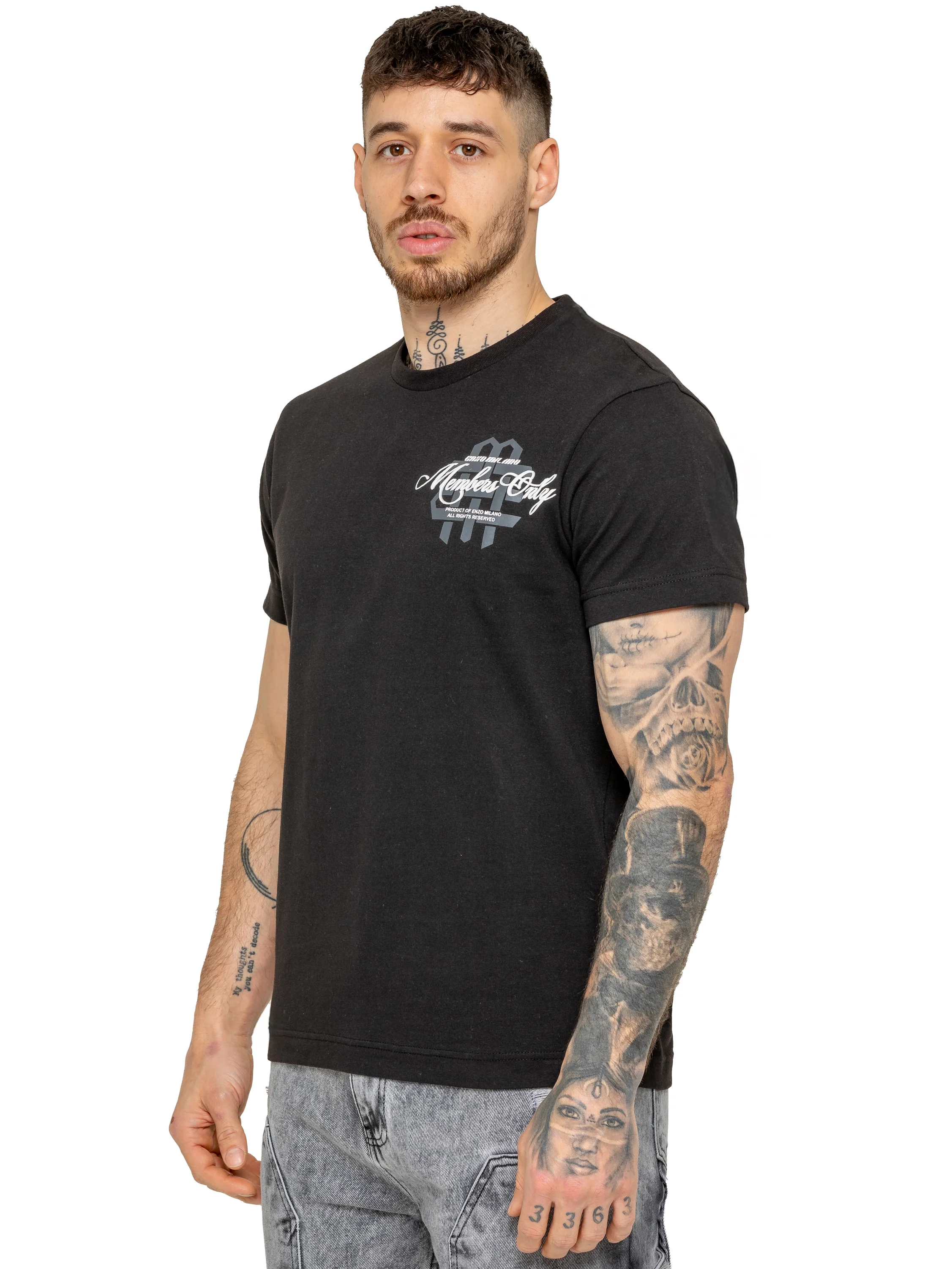 Enzo | Mens Printed T-Shirt - Image 2