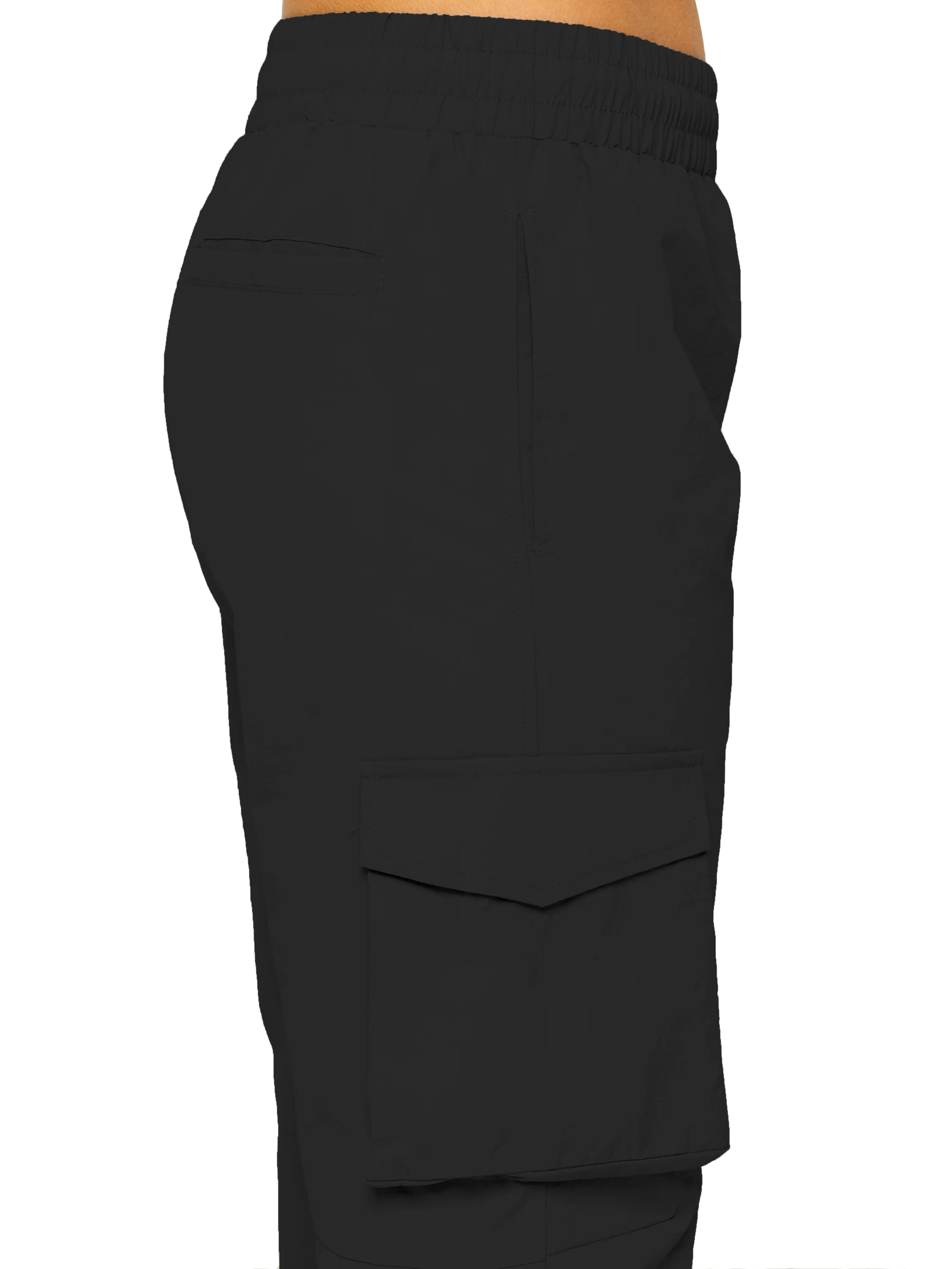 Enzo | Womens Parachute Cargo Pants - Image 4